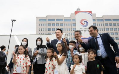 M센터 다문화가정, 용산 대통령실 초대행사 참석